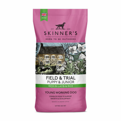 Skinner's Field & Trial Puppy & Junior Lamb & Rice 15kg