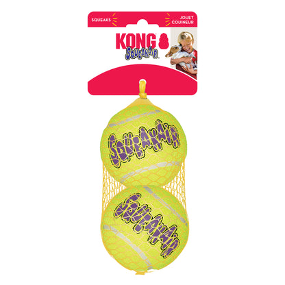 KONG Squeakair Balls, 4 Sizes plus Squeakair Ball with Rope
