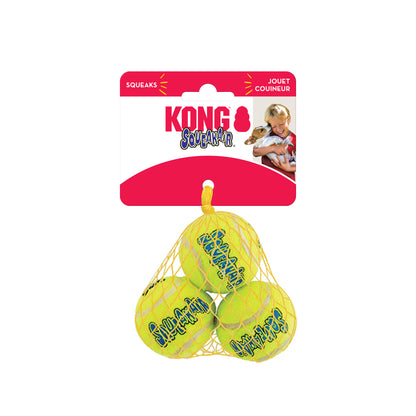 KONG Squeakair Balls, 4 Sizes plus Squeakair Ball with Rope