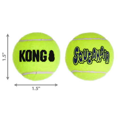 KONG Squeakair Balls, 4 Sizes plus Squeakair Ball with Rope