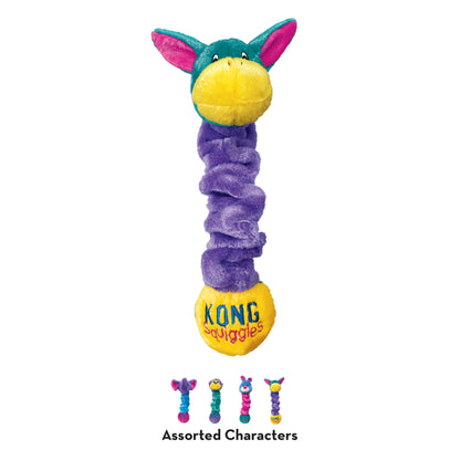 KONG Squiggles Soft Dog Toys - 2 Sizes