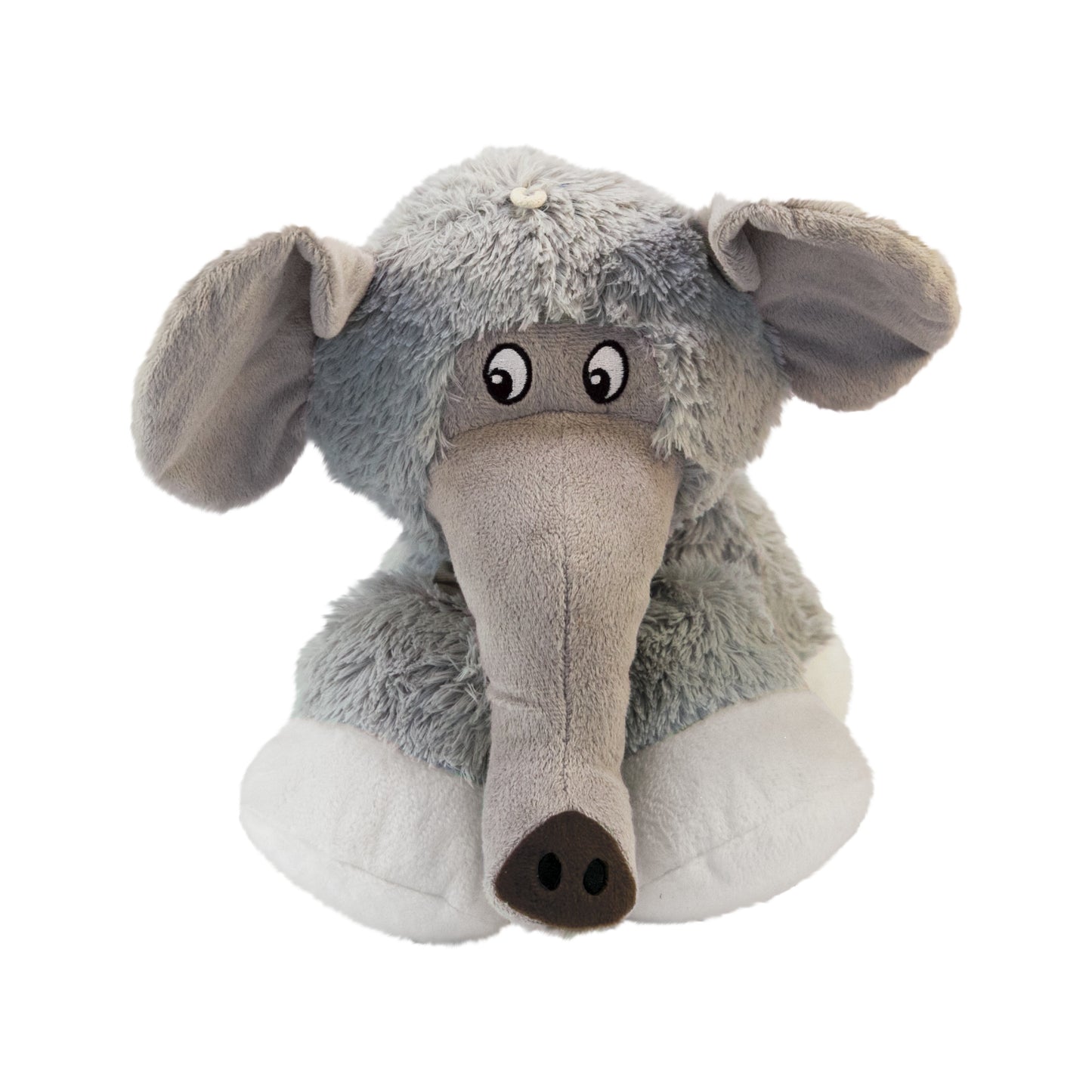 KONG Stretchezz Jumbo Tiger and Snow Leopard & KONG Stretchezz Legz Bear and Elephant Plush Dog Toys