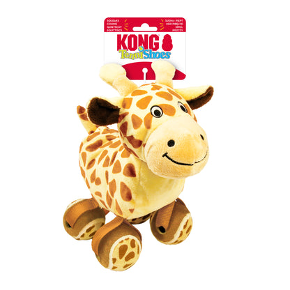 KONG TenniShoes Giraffe Dog Toy - 2 Sizes