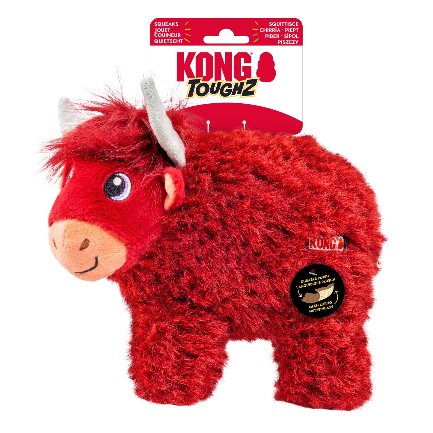 KONG Toughz Highland Cow & Mammoth