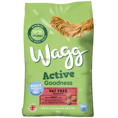 Wagg Active Goodness Beef 12kg