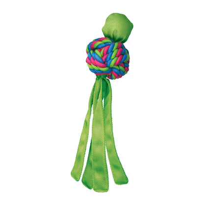 KONG Wubba Weaves - 2 Sizes, 3 Colours Dog Toy