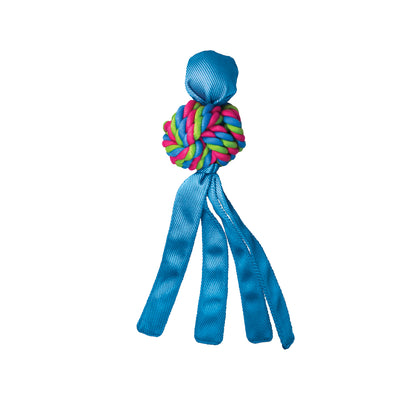 KONG Wubba Weaves - 2 Sizes, 3 Colours Dog Toy