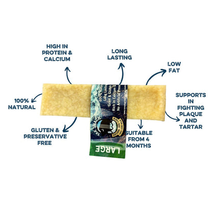 Yak Natural Dog Chews - Apple Yak, Blueberry Yak, Original Yak, Peanut Butter Yak, Strawberry Yak (Yakers)