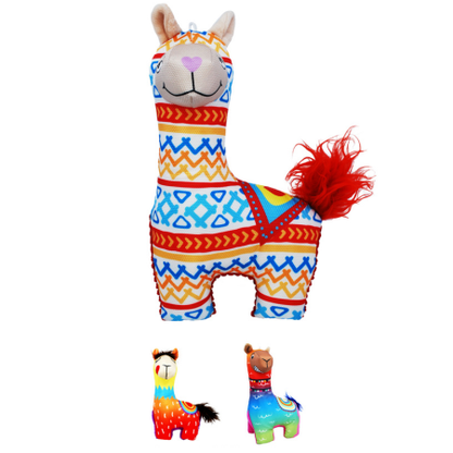 KONG Ballistic Vibez Llamas Soft Dog Toys