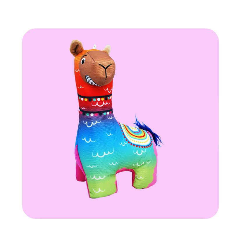 KONG Ballistic Vibez Llama - Durable Material Withstands Tough Play