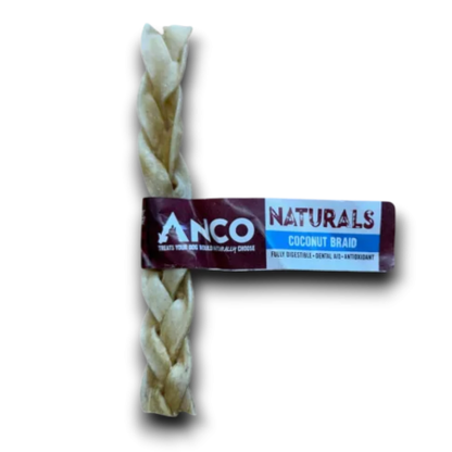 ANCO Natural Braids and Rolls - Beef, Camel, Chicken, Rabbit, Coconut, Honey, Mint & Turmeric