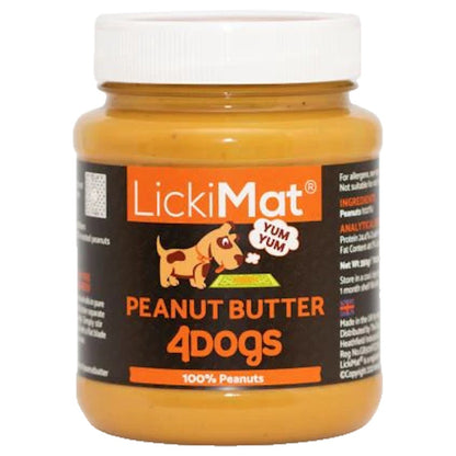 Safe Peanut Butter for Dogs 350g - 100% Peanuts Nothing Added