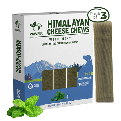 Pawfect Himalayan Cheese Dental Chews Yaks, Puff Bites & Peanut Butter