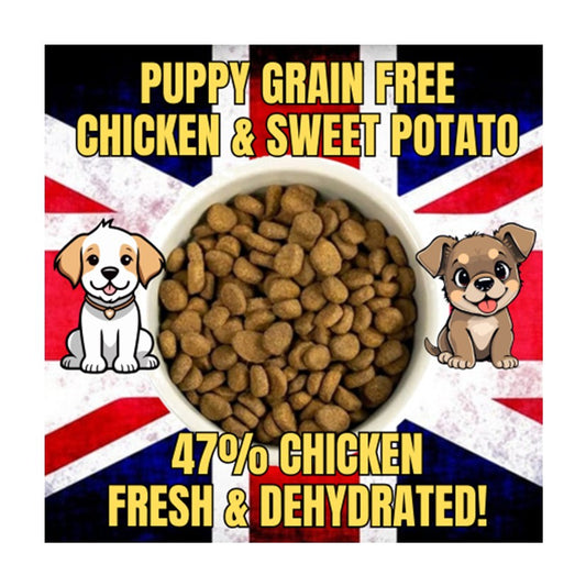 The Delicious Dog Food Company Grain Free Chicken & Sweet Potato Puppy