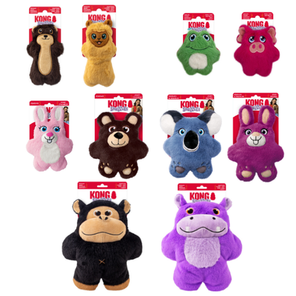 KONG Snuzzles - 10 Characters, 4 Sizes