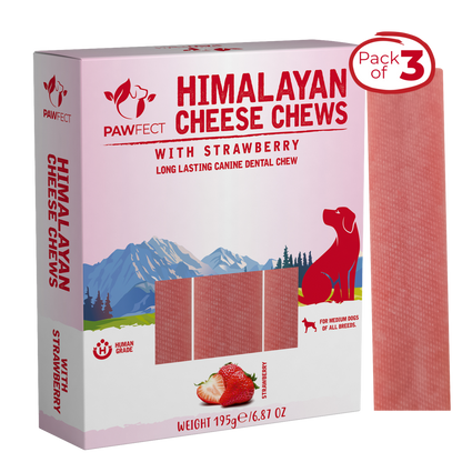 Pawfect Himalayan Cheese Dental Chews Yaks, Puff Bites & Peanut Butter