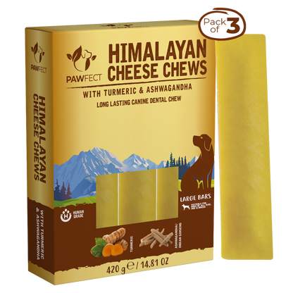 Pawfect Himalayan Cheese Dental Chews Yaks, Puff Bites & Peanut Butter