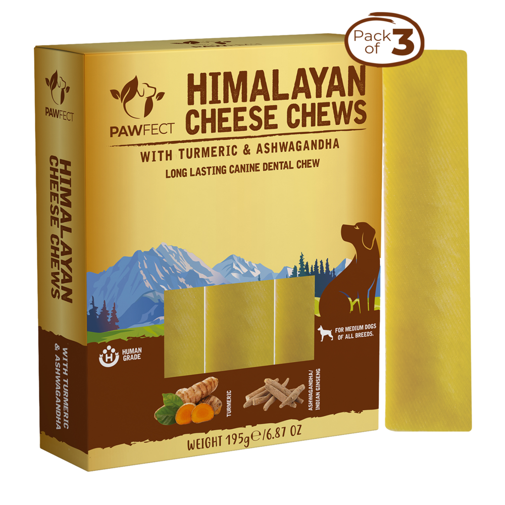 Pawfect Himalayan Cheese Dental Chews Yaks, Puff Bites & Peanut Butter
