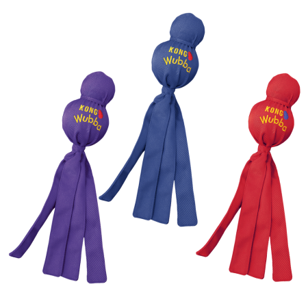 KONG Wubba - 2 Sizes, 3 Colours Dog Toy
