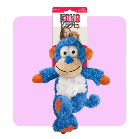 KONG Cross Knots Monkey - Internal knotted Rope Satisfies Natural Instincts