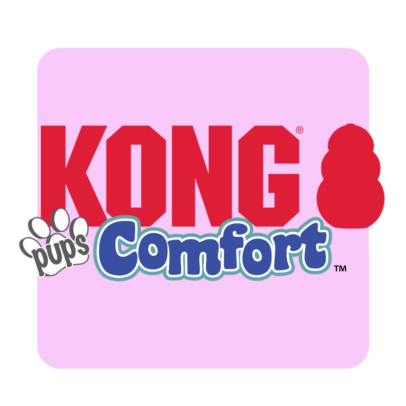 KONG Comfort Pups Spot - Super Plush Fur & Floppy Body