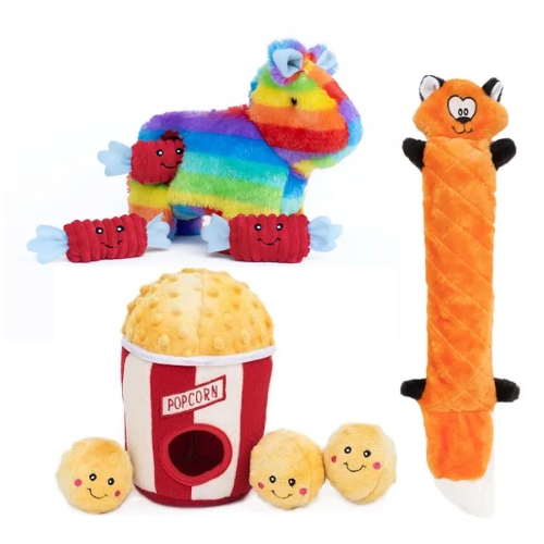 Zippy Paws Jigglerz & Burrow Toys